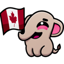Mastodon Canada logo